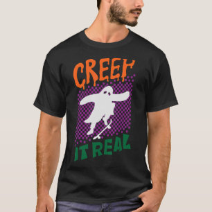Retro Halloween Grusel ist echt Vintage-Geist Hall T-Shirt