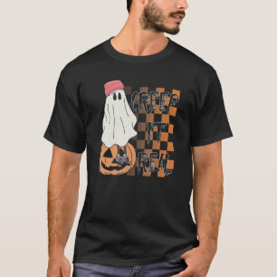 Retro Halloween Grusel ist echt Vintage Geist Hall T-Shirt