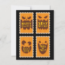 Retro Halloween Gruseliger Kürbis Vintage Boo Crew