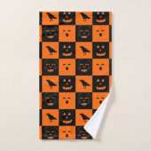 Retro Halloween Handtuchhandtuch-Set Badhandtuch Set (Handtuch)