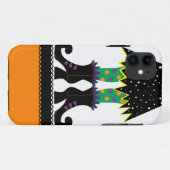 Retro Halloween Hexe Case-Mate iPhone Hülle (Rückseite (Horizontal))