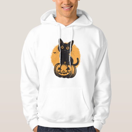 Retro Halloween Hoodie (Vorderseite)