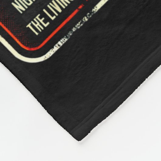 Retro Halloween Horror Night 80er Slasher Vibes Fleecedecke (Ecke)