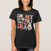 Retro Halloween in meiner Spooky Teacher-Ära mit N T-Shirt (Vorderseite)