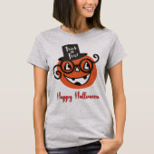 Retro Halloween Jack-o-Laterne T - Shirt (Vorderseite)