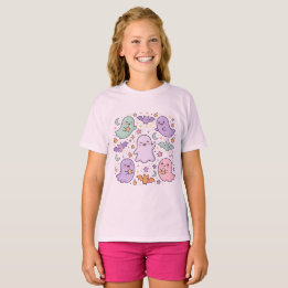 Retro-Halloween-Kinder-T-Shirt, Rose Spooky T-Shirt