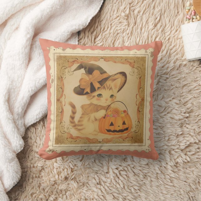 Retro Halloween Kissen Kissen (Decke)