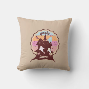 Retro-Halloween-Kostüm Grusel-Haus-Geist Kissen