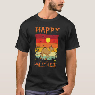 Retro Halloween Kostüme passen Camel Halloween T-Shirt