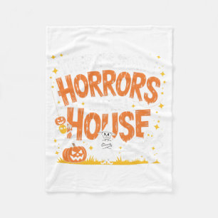Retro Halloween Kuh Moo I Gemein Boo Funny Fall Fleecedecke