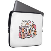 Retro Halloween Laptopschutzhülle (Vorne Rechts)