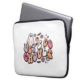 Retro Halloween Laptopschutzhülle (Vorderseite Links)