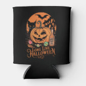 Retro Halloween Long Live Fall Spooky Saison Dosenkühler (Vorderseite)