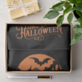 Retro Halloween Long Live Fall Spooky Saison Seidenpapier (Geschenk)