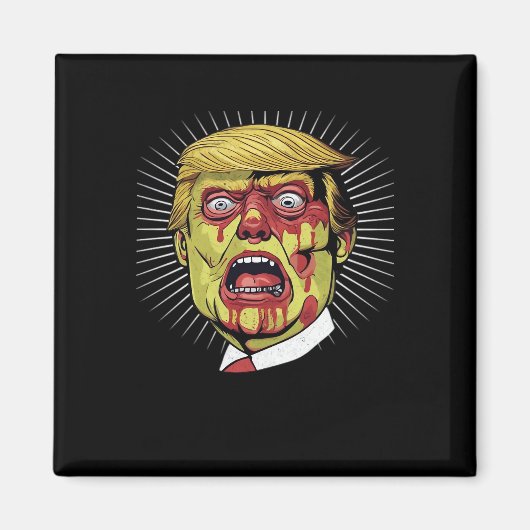 Retro Halloween Magnet (Vorne)