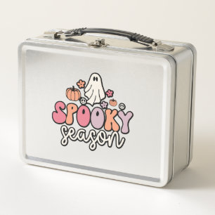 Retro Halloween Metall Brotdose