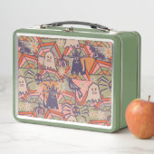 Retro Halloween Metall Brotdose (Beispiel)