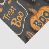 Retro Halloween Muster Seidenpapier (Detail)