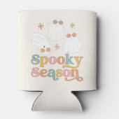 Retro Halloween Niedlich Ghost Spooky Jahreszeit Dosenkühler (Rückseite)