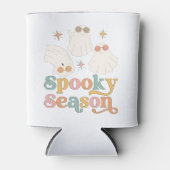 Retro Halloween Niedlich Ghost Spooky Jahreszeit Dosenkühler (Vorderseite)