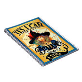 Retro Halloween-Notebook Notizblock (Rechte Seite)