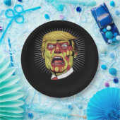 Retro Halloween Pappteller (Party)