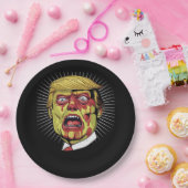 Retro Halloween Pappteller (Party)