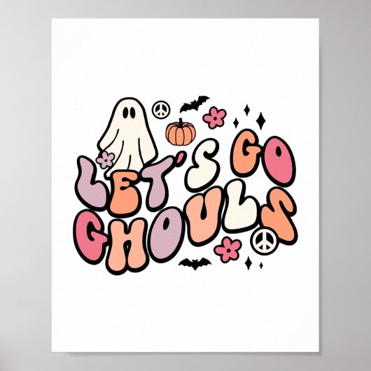 Retro Halloween Poster (Vorne)