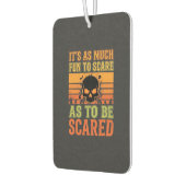 Retro-Halloween-Schreck-Schädel-Design_1 Autolufterfrischer (Links)