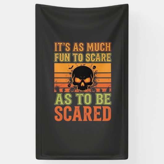 Retro-Halloween-Schreck-Schädel-Design_1 Banner (Vertikal)