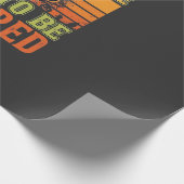 Retro-Halloween-Schreck-Schädel-Design_1 Geschenkpapier (Ecke)