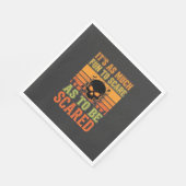 Retro-Halloween-Schreck-Schädel-Design_1 Serviette (Ecke)