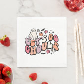 Retro Halloween Serviette (Beispiel)