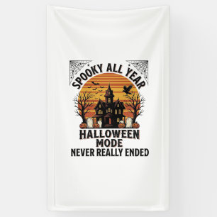 Retro-Halloween-Shirt für Liebhaber der spooky-Sai Banner