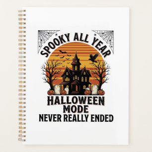 Retro-Halloween-Shirt für Liebhaber der spooky-Sai Planer