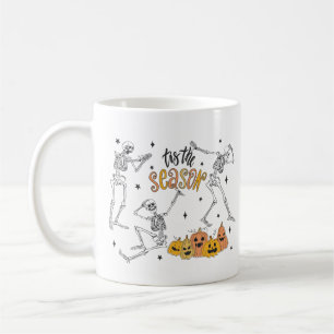 Retro-Halloween-Shirt, Lustiges Halloween-Skelett Kaffeetasse