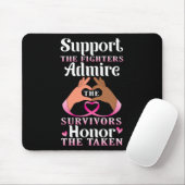 Retro Halloween Skeleton Horror Monster Mitternach Mousepad (Mit Mouse)