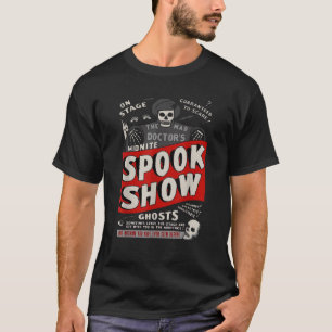 Retro Halloween Skeleton Horror Movie Midnight Spo T-Shirt