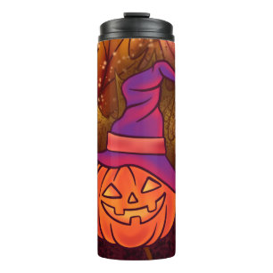Retro Halloween Thermosbecher