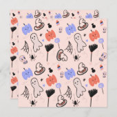 Retro Halloween Vintage Themendoodles (Vorne/Hinten)