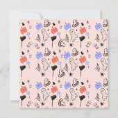 Retro Halloween Vintage Themendoodles (Rückseite)