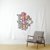 Retro-Halloween Wandteppich (Beispiel (Horizontal))