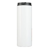 Retro Hallowen Skull Sticker Thermosbecher (Rückseite)