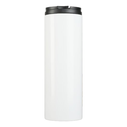 Retro Hallowen Skull Sticker Thermosbecher (Rückseite)