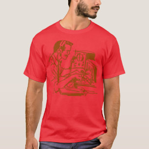 Retro Ham Radio Operator T-Shirt