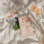 Retro Hand Drawn Cake Funky Quirky Einzigartige Ho Einladung