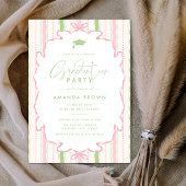 Retro Hand Drawn Grad Party 2026 Einladung