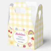 Retro Hand Drawn Quirky Birthday Party Geschenkschachtel (Geöffnet)