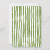 Retro Hand gezeichnet Frohe Weihnachtsfamilie Foto Einladung (Rückseite)