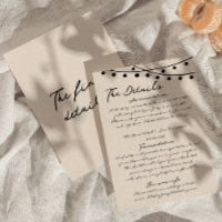 Retro Hand Gezeichnet Quirky Wedding Details